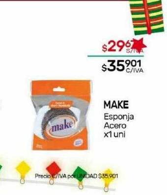 Nini Mayorista Make esponja acero oferta