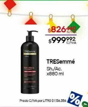 Nini Mayorista Tresemmé sh ac x880ml oferta