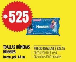 Supermercados Vea Toallas húmedas huggies oferta