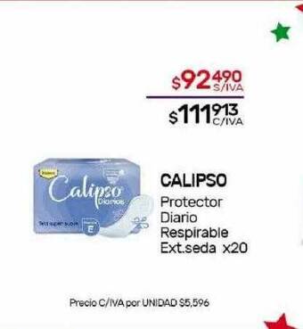 Nini Mayorista Calipso protector diario respirable ext seda oferta