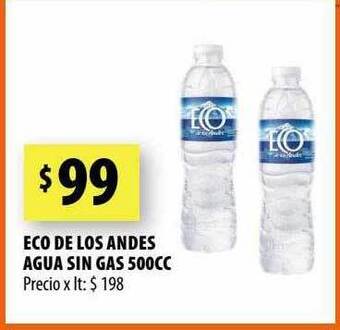 Punto Mayorista Eco de los andes agua sin gas oferta