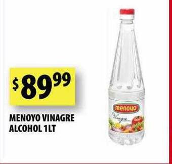 Punto Mayorista Menoyo vinagre alcohol oferta
