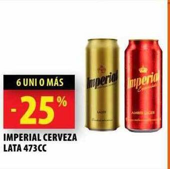 Punto Mayorista Imperial cerveza lata oferta