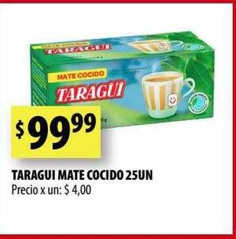 Punto Mayorista Taragui mate cocido oferta