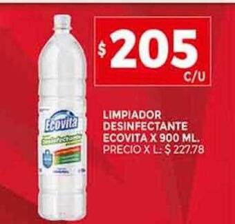 Supermercados DIA Limpiador desinfectante ecovita oferta