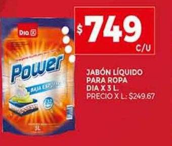 Supermercados DIA Jabón líquido para ropa dia oferta