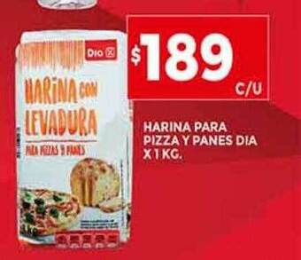 Supermercados DIA Harina para pizza y panes dia oferta