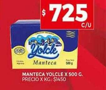 Supermercados DIA Manteca yolcle oferta