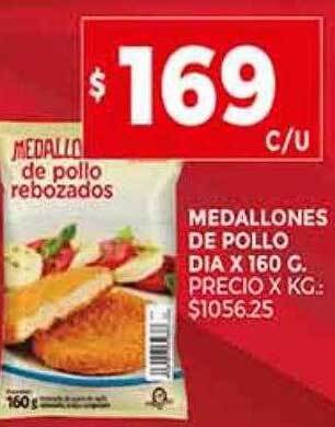Supermercados DIA Medallones de pollo dia oferta