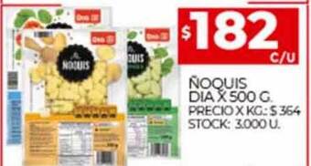Supermercados DIA Ñoquis dia oferta
