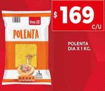 Supermercados DIA Polenta dia oferta