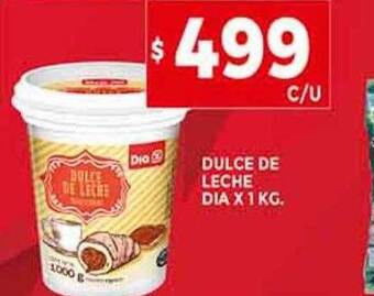 Supermercados DIA Dulce de leche dia oferta