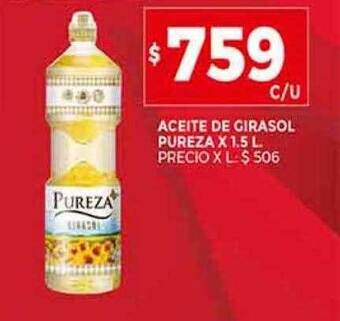 Supermercados DIA Aceite de girasol pureza oferta