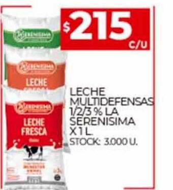 Supermercados DIA Leche multidefensas la serenisima oferta