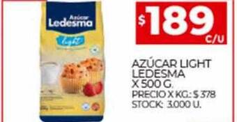 Supermercados DIA Azúcar light ledesma oferta