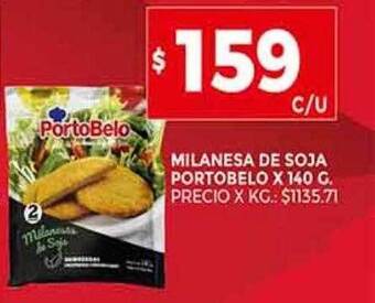 Supermercados DIA Milanesa de soja portobelo oferta