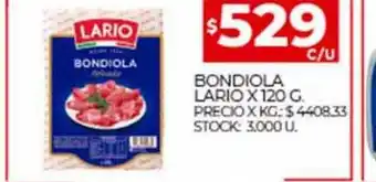 Supermercados DIA Bondiola lario oferta