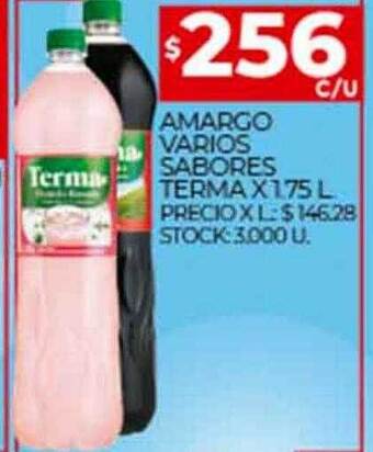 Supermercados DIA Amargo varios sabores terma oferta