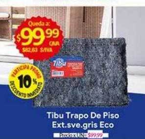 Tibu trapo de piso ext sve gris eco