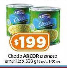 Cordiez Chodo arcor cremoso amarillo oferta