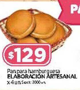Cordiez Pan para hamburguesa elaboracion artesanal oferta