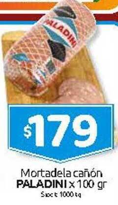 Cordiez Mortadela cañón paladini oferta