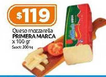 Cordiez Queso mozzarella primera marca oferta
