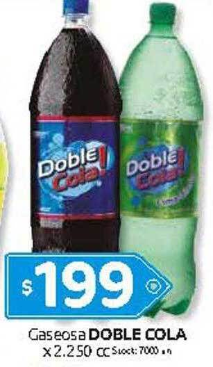 Cordiez Gaseosa doble cola oferta