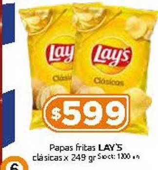 Cordiez Papas fritas lay's clásicas oferta