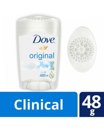 Punto de Salud Dove - clinical original x48g oferta