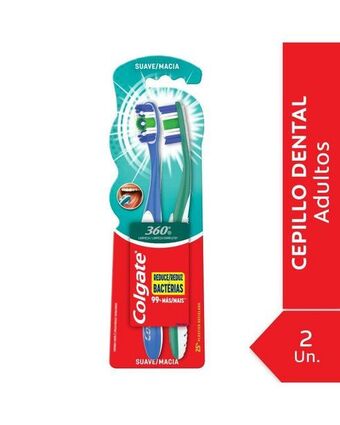 Punto de Salud Cepillo dental colgate - 360º suave 2unid oferta