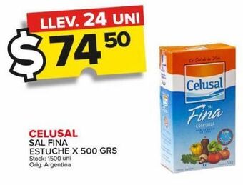 Carrefour Maxi Sal celusal x 500g oferta