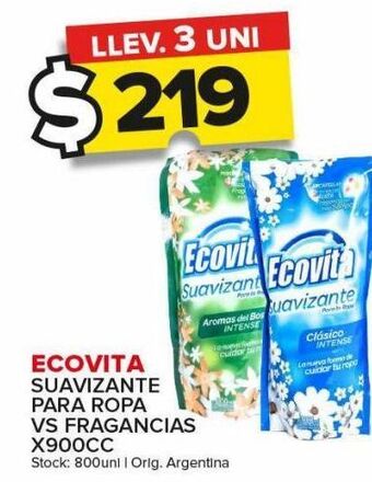 Carrefour Maxi Suavizante ecovita x 900cc oferta