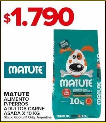 Carrefour Maxi Alimento para perros matute x 10kg oferta