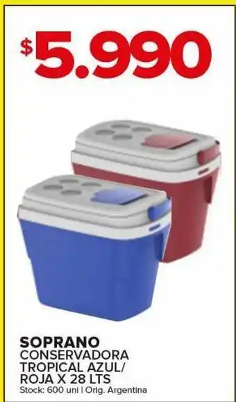 Carrefour Maxi Conservadora soprano oferta