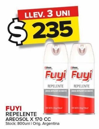 Repelente fuyi x 170cc