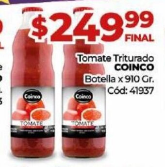 Diarco Tomate Triturado Coinco Botella x 910 gr. oferta