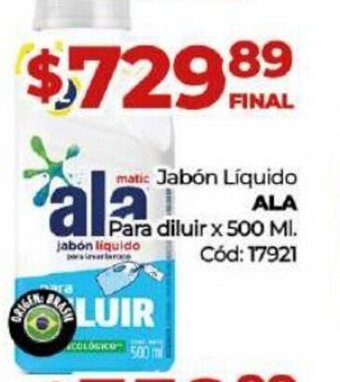 Diarco Jabón Líquido Ala oferta