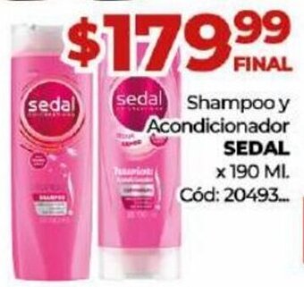 Diarco Shampoo y Acondicionador Sedal oferta