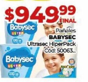 Diarco Pañales Babysec oferta