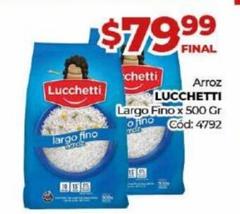 Diarco Arroz Lucchetti Largo Fino oferta