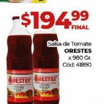 Diarco Salsa De Tomate Orestes oferta