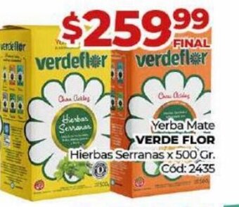 Diarco Yerba Mate Verde Flor oferta