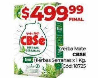 Diarco Yerba Mate CBSE oferta