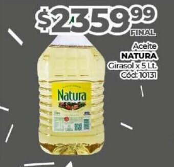 Diarco Aceite Natura oferta
