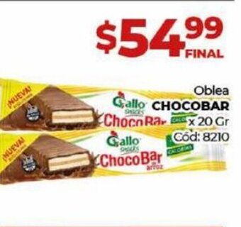 Diarco Oblea Chocobar oferta