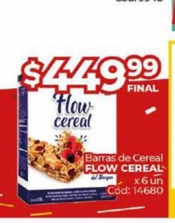 Diarco Barras de Cereal Flow Cereal oferta