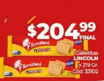 Diarco Galletitas Lincoln oferta