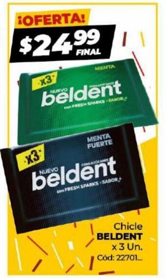 Diarco Chicle Beldent oferta