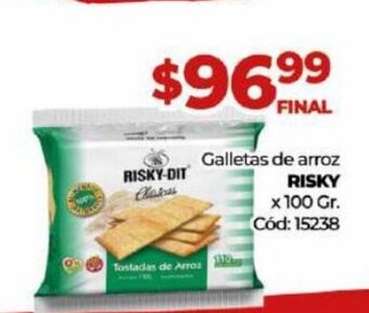 Diarco Galletas De Arroz Risky oferta